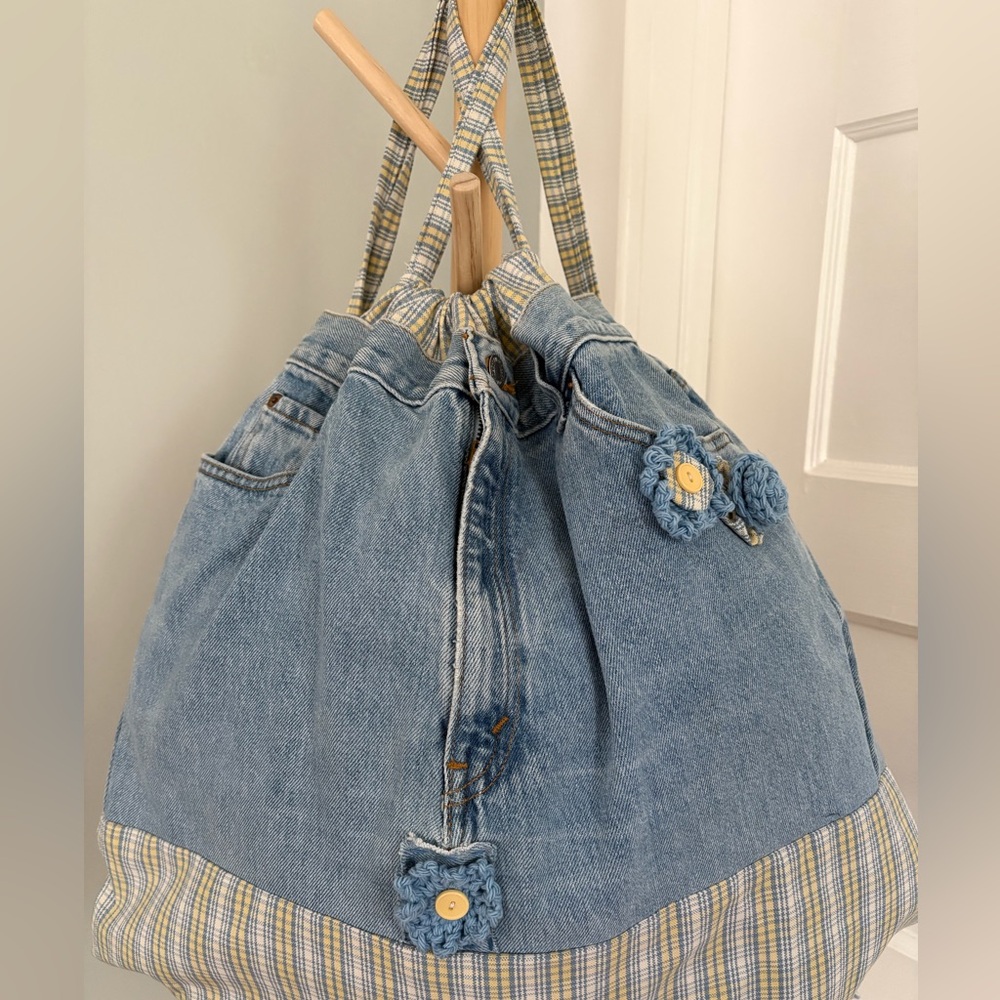 Vintage Levi Jeans Tote